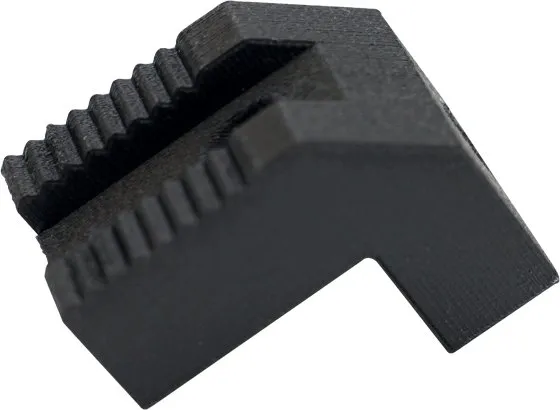 Black Rizium CF robot gripper finger